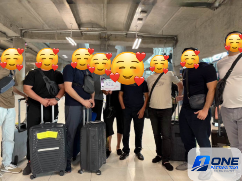 Group transfer with One Pattaya Taxi