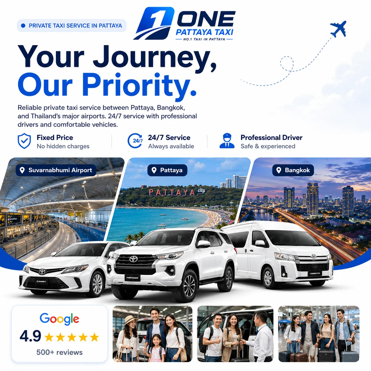 One Pattaya Taxi â€” frequently asked questions