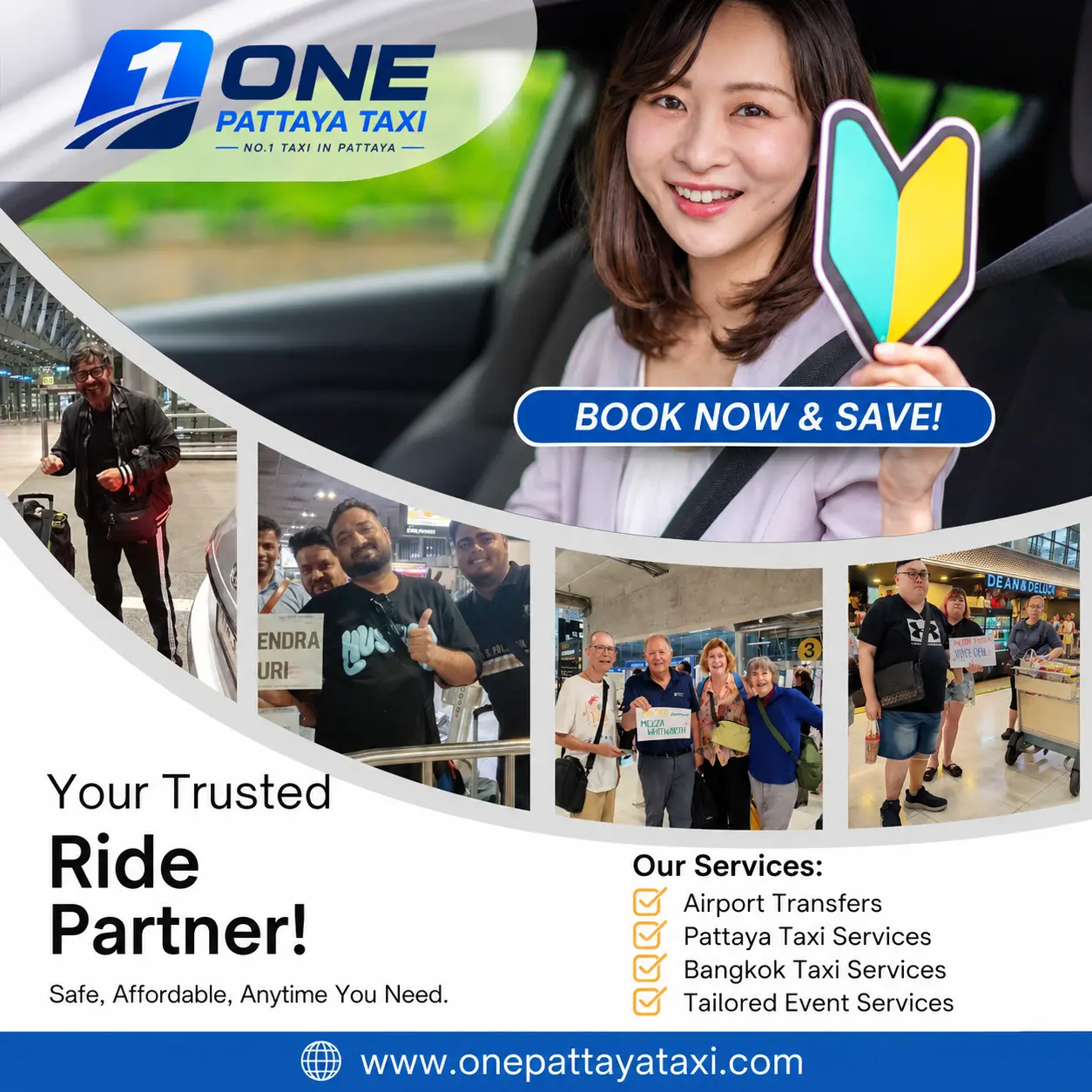 One Pattaya Taxi — Your trusted ride partner