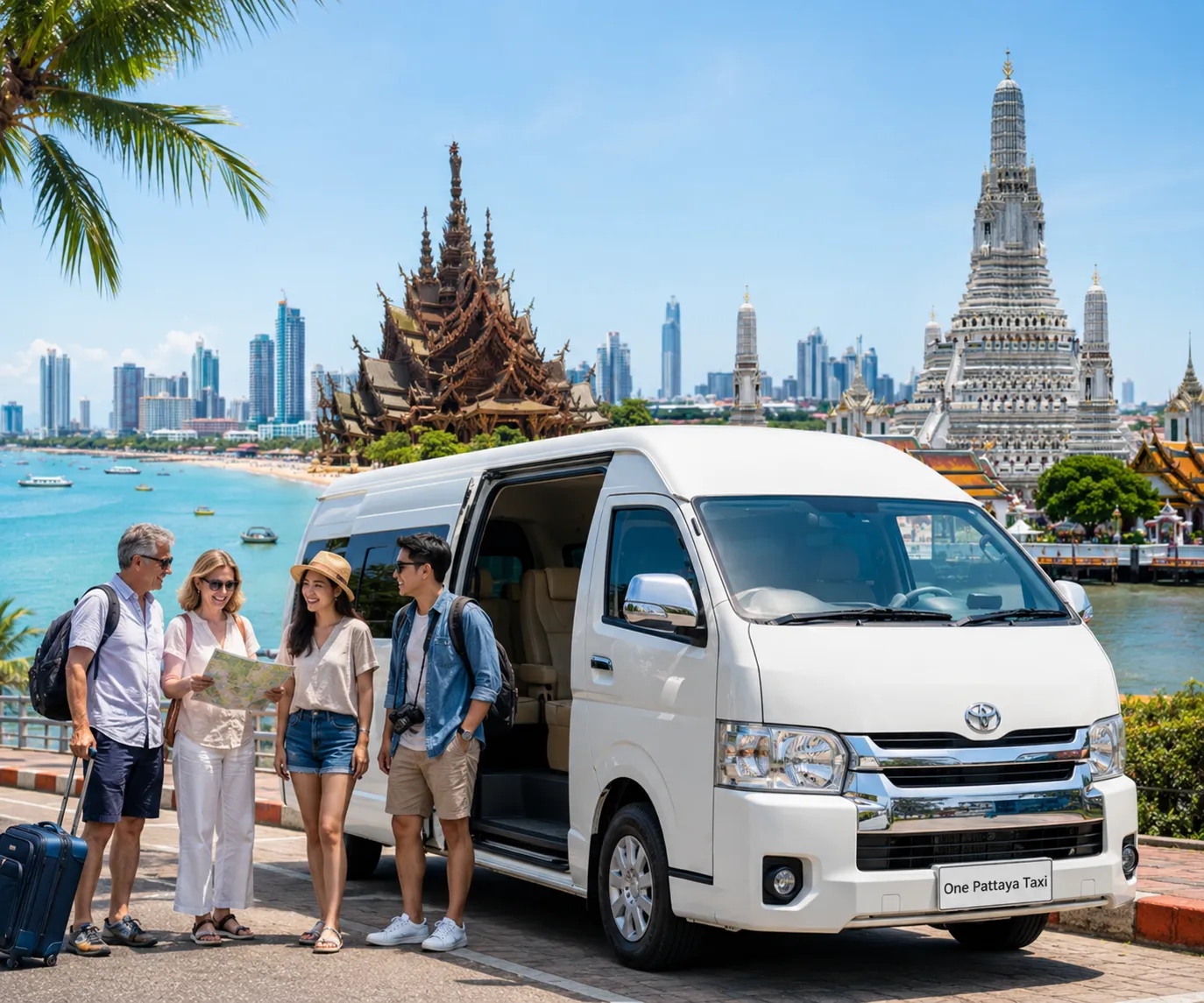 Pattaya to Bangkok Private VIP Van